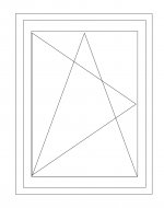 Diagrama C folha oscilobatente